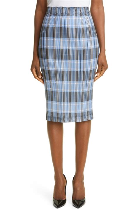 burberry plise skirt|burberry pleated wool skirt.